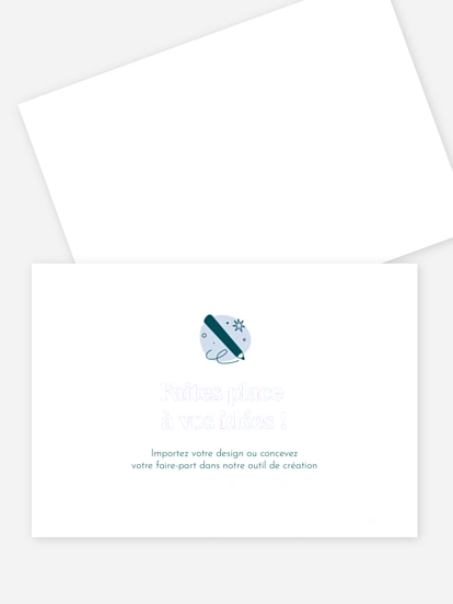 Faire-part de mariage 100% Personnalisable