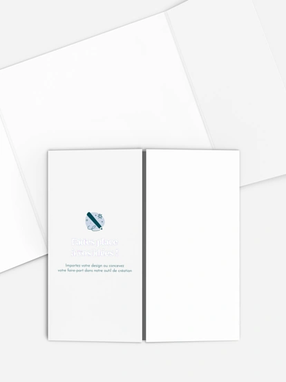 Faire-part de mariage 100% Personnalisable