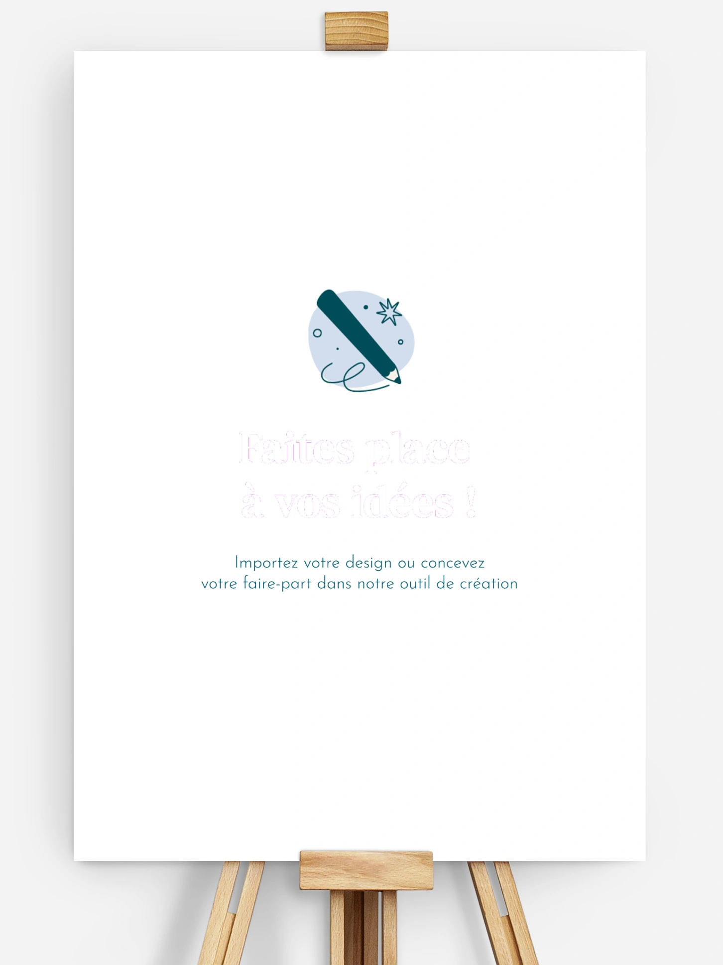 Poster bienvenue mariage 100% Personnalisable