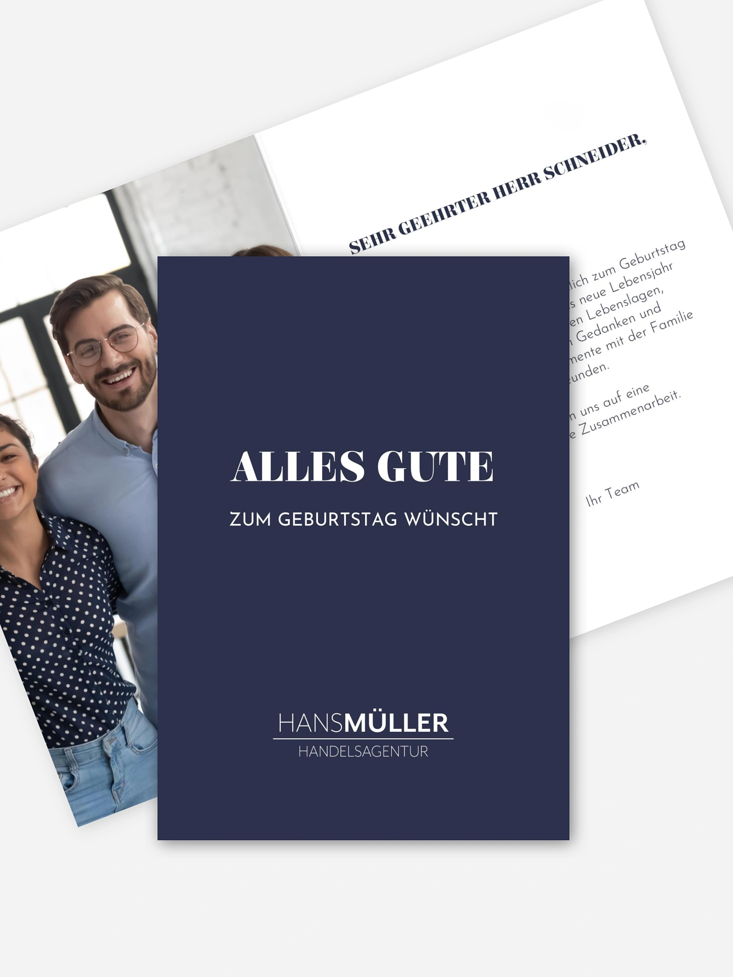 Grußkarte Alles Gute