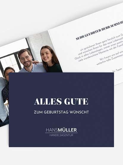 Grußkarte Alles Gute