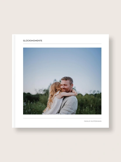 Fotobuch Hardcover Glücksmomente