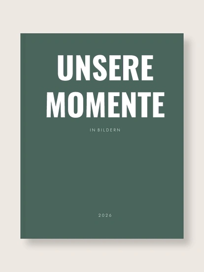 Fotobuch Hardcover Große Augenblicke