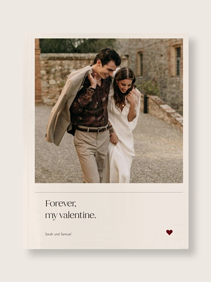 Fotobuch Softcover Wanna be my valentine?