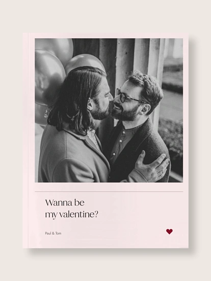 Fotobuch Softcover Wanna be my valentine?