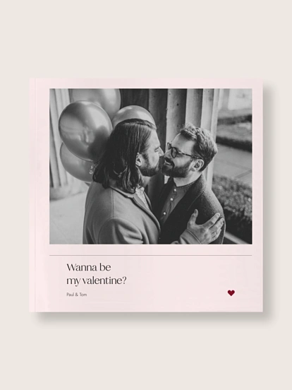 Fotobuch Softcover Wanna be my valentine?