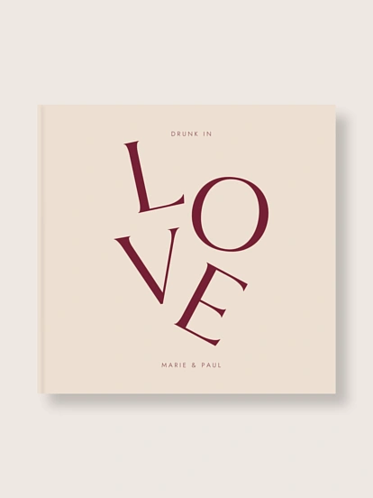 Fotobuch Hardcover Drunk in Love