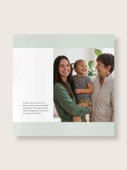 Fotobuch Softcover Momente mit Mama