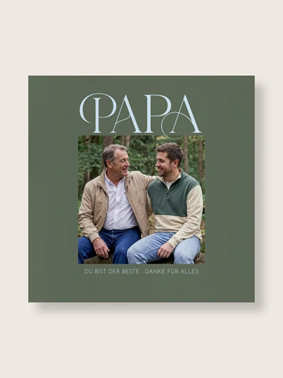 Fotobuch Softcover Papaliebe