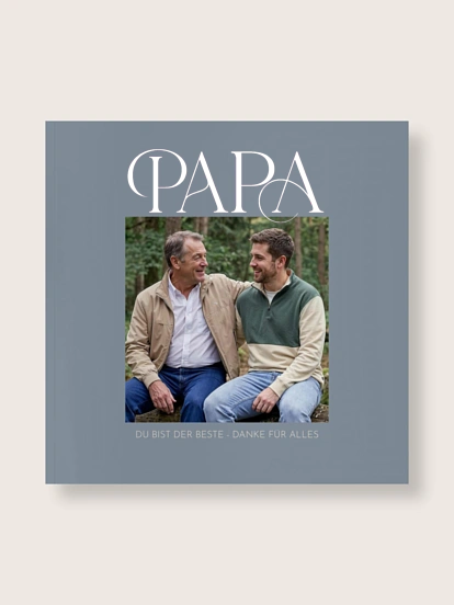 Fotobuch Softcover Papaliebe