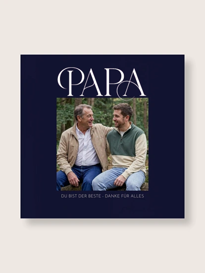 Fotobuch Softcover Papaliebe