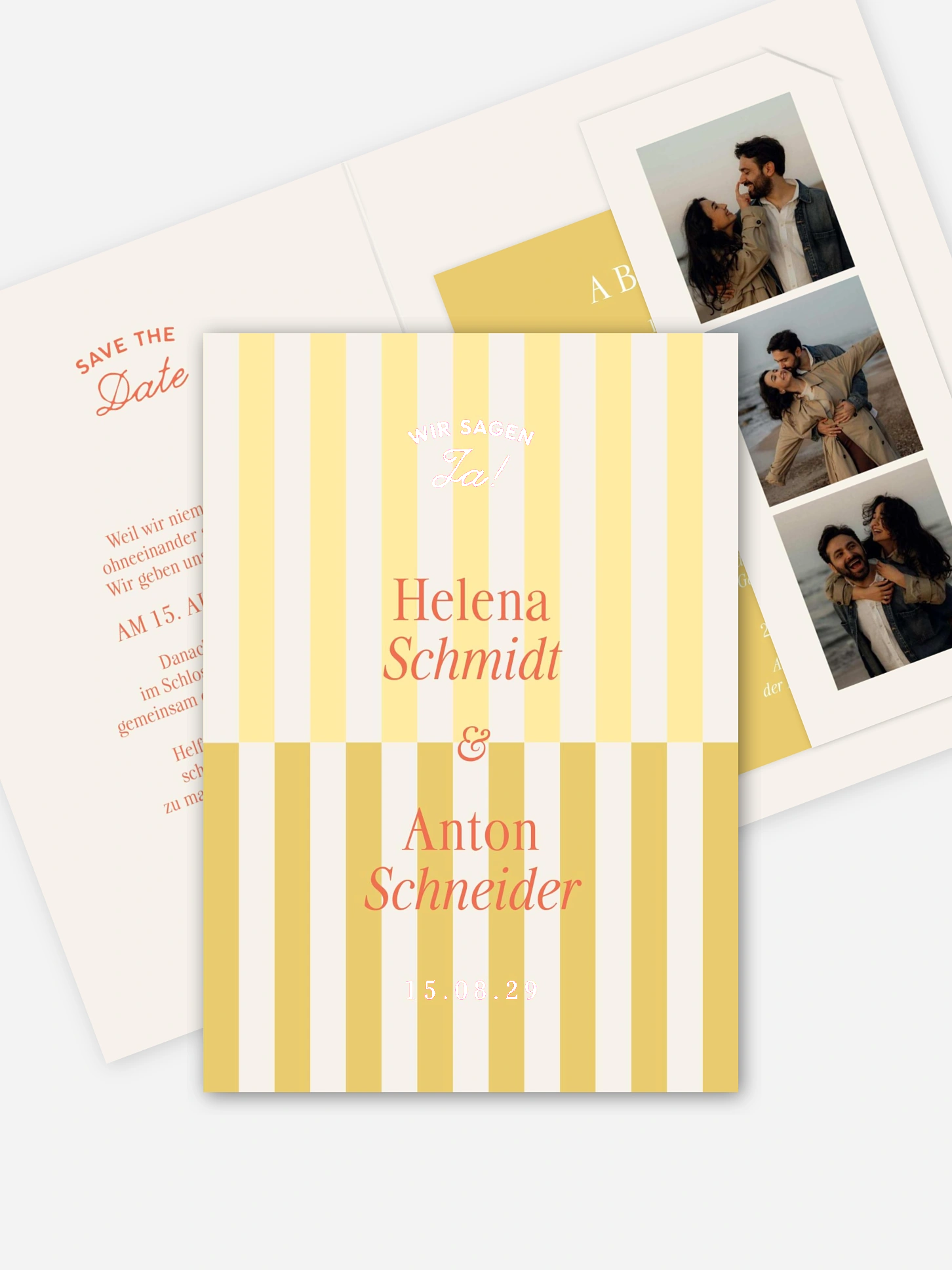 Hochzeitseinladung Sonnentage