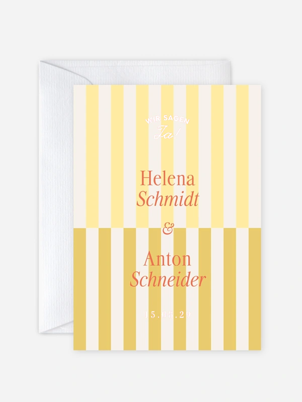 Hochzeitseinladung Sonnentage
