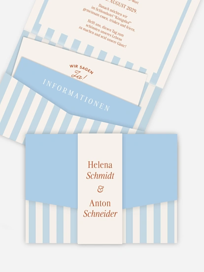 Hochzeitseinladung Sonnentage