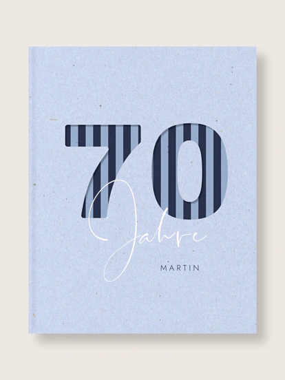 Fotobuch Hardcover Simply Striped 70