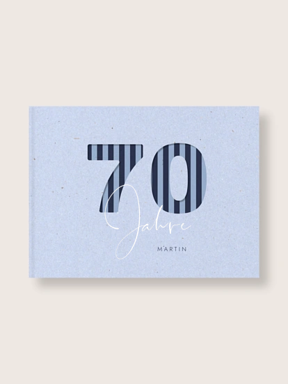 Fotobuch Hardcover Simply Striped 70