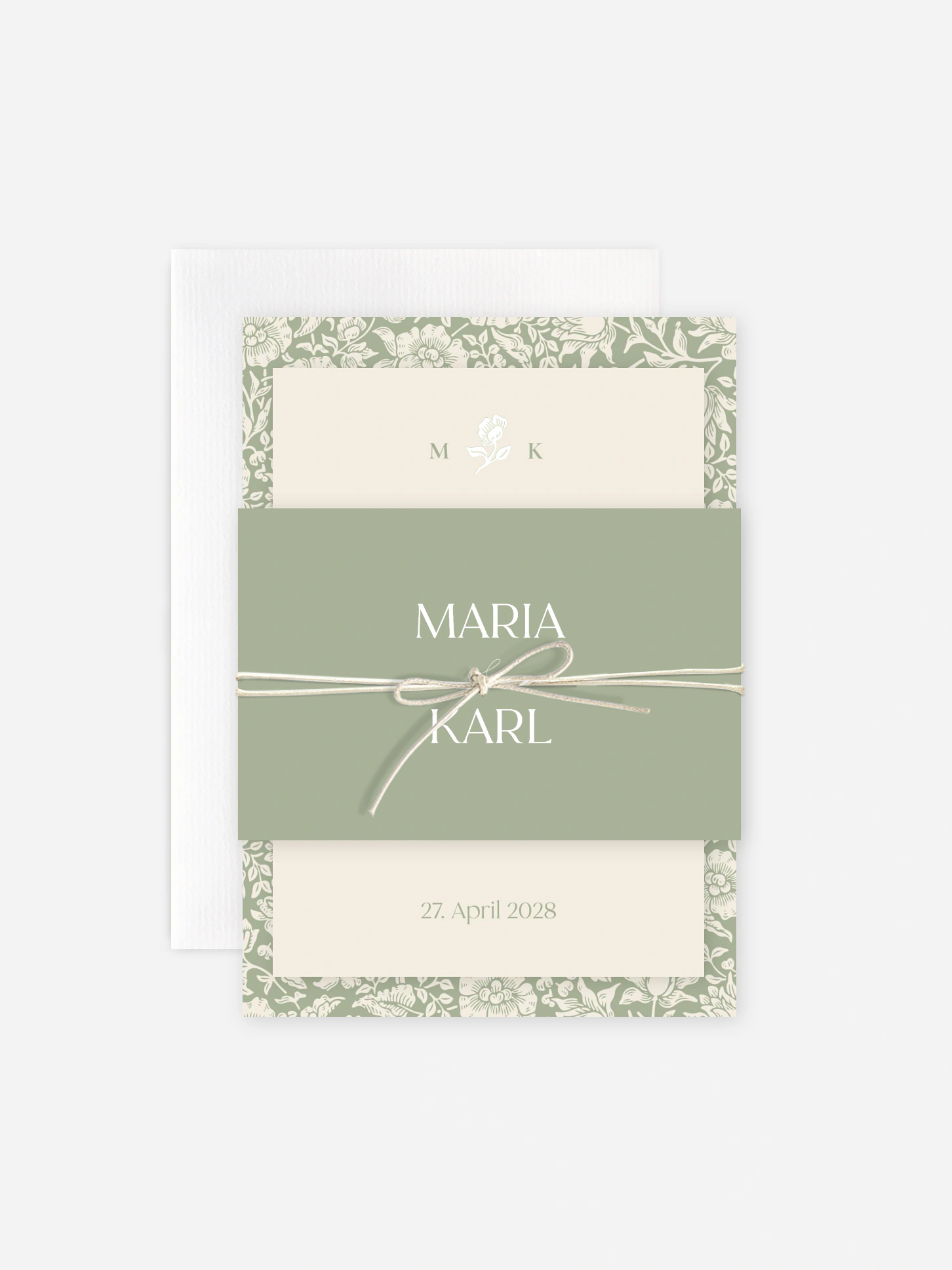 Hochzeitseinladung Mallow