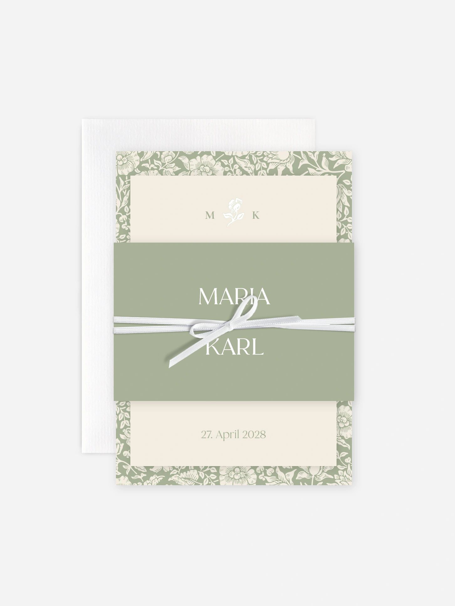 Hochzeitseinladung Mallow
