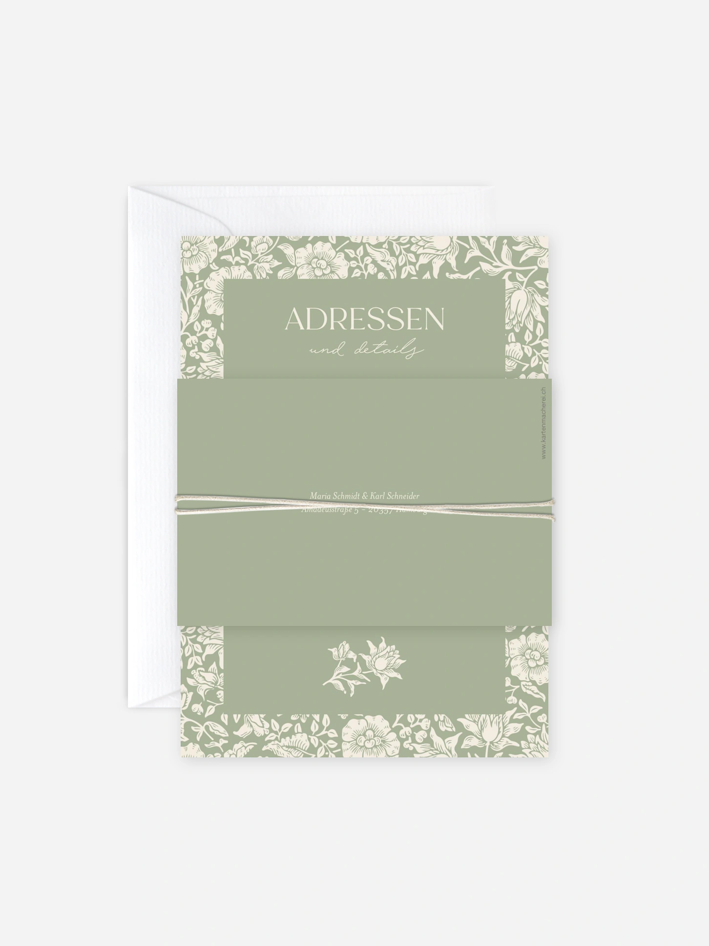 Hochzeitseinladung Mallow