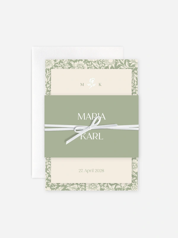 Hochzeitseinladung Mallow