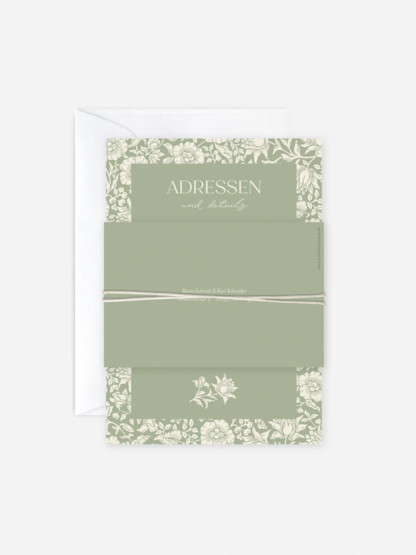 Hochzeitseinladung Mallow