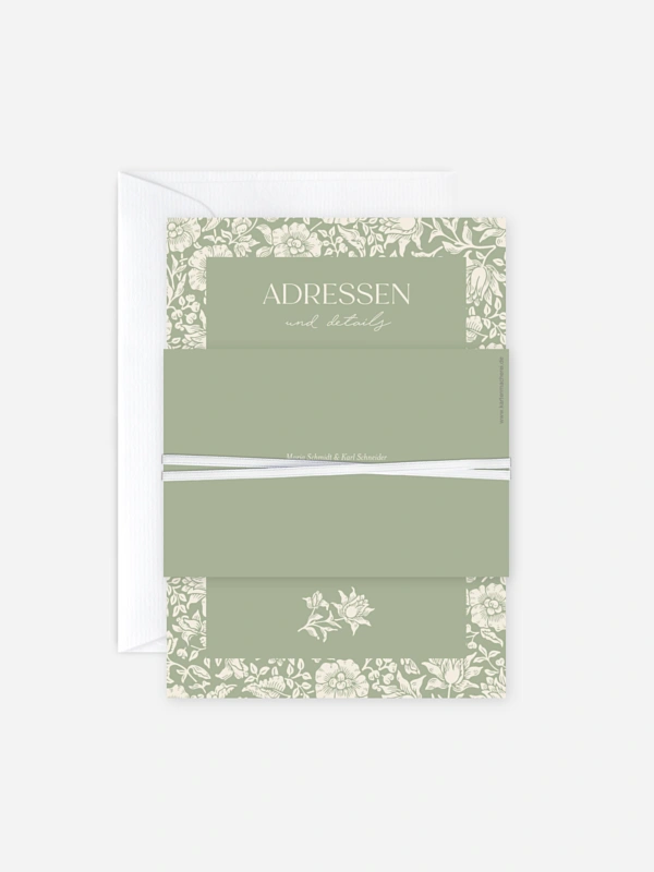 Hochzeitseinladung Mallow