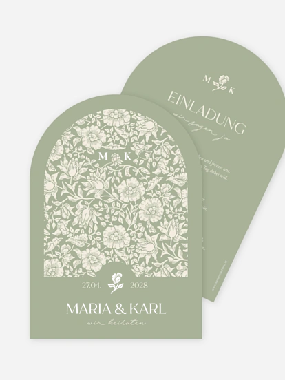 Hochzeitseinladung Mallow