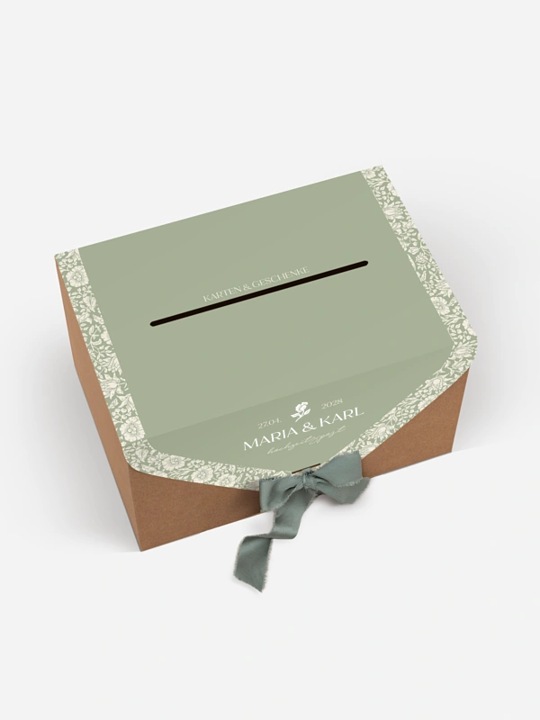 Kartenbox Hochzeit Mallow