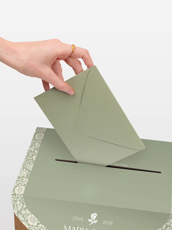 Kartenbox Hochzeit Mallow