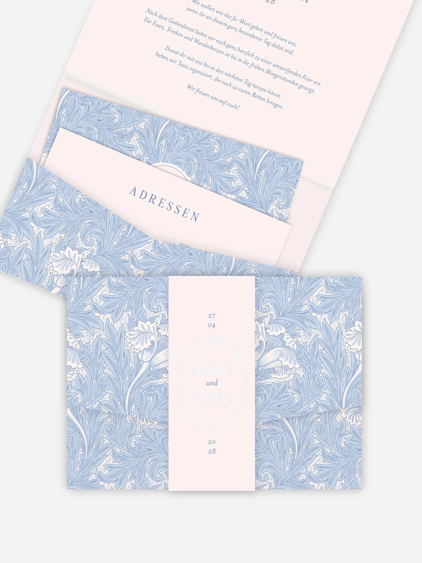 Hochzeitseinladung Tulip