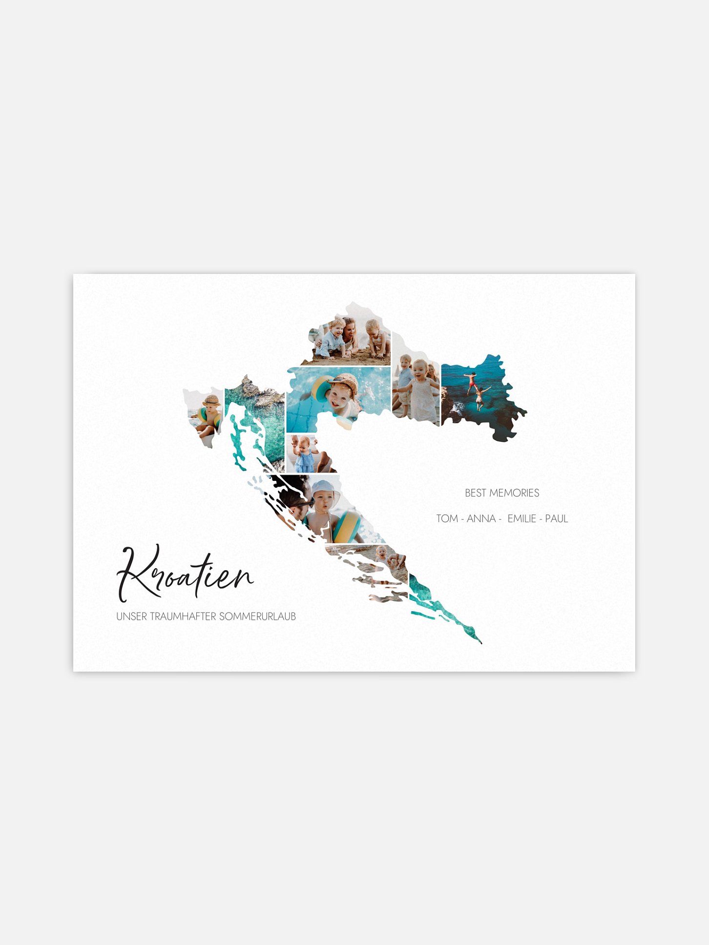 Poster Kroatien