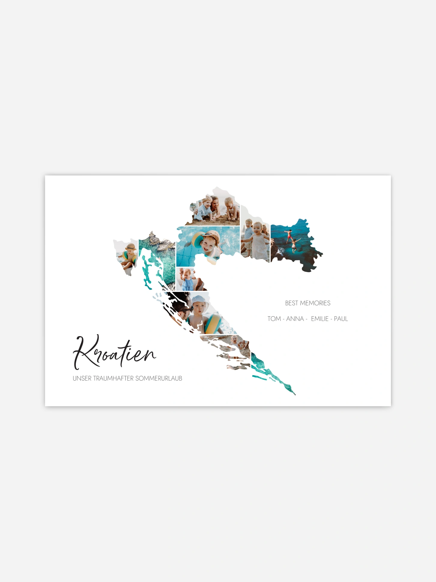Poster Kroatien