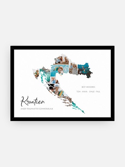 Poster Kroatien