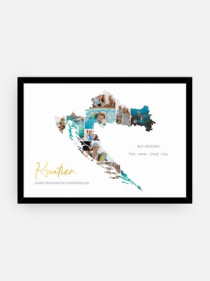 Poster Kroatien
