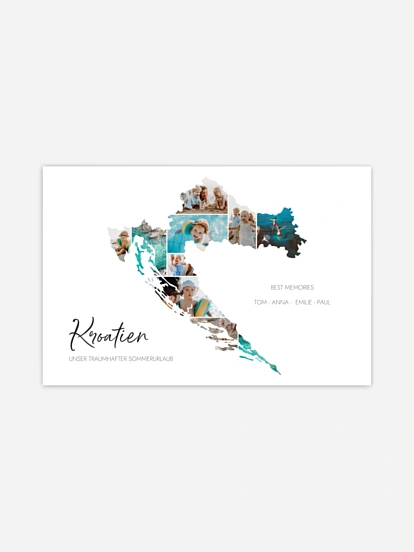 Poster Kroatien