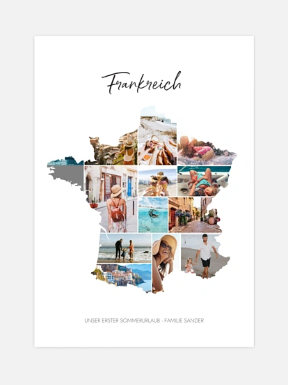 Poster Frankreich