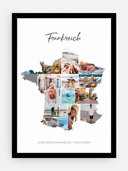 Poster Frankreich