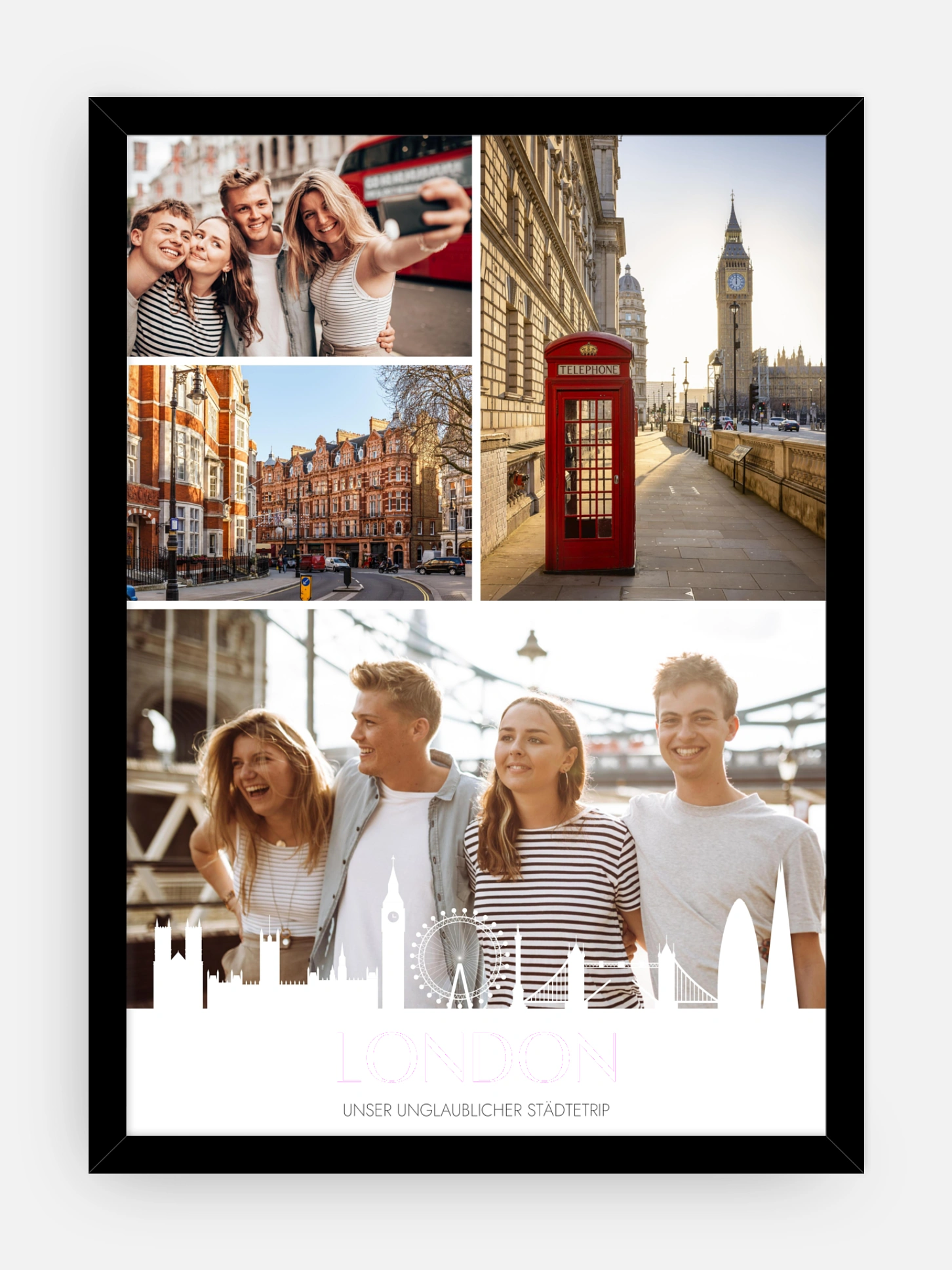 Poster London Collage