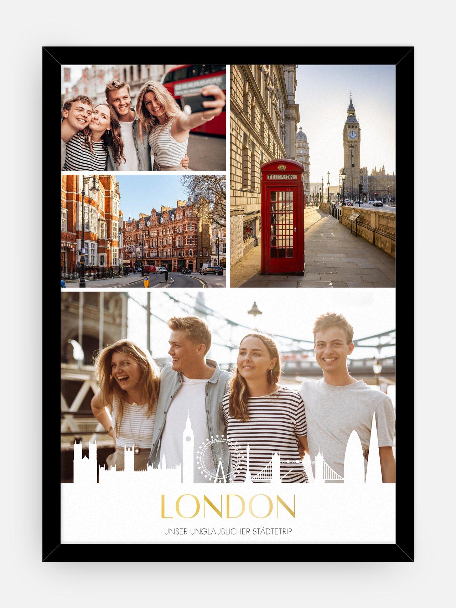 Poster London Collage