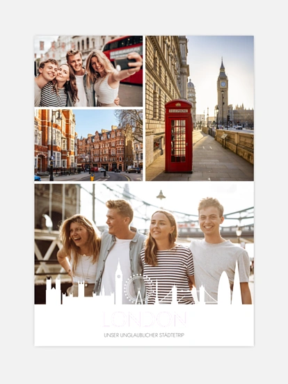 Poster London Collage