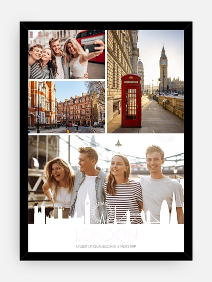 Poster London Collage