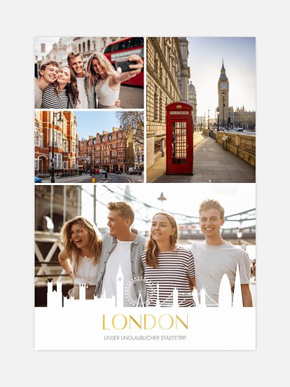Poster London Collage