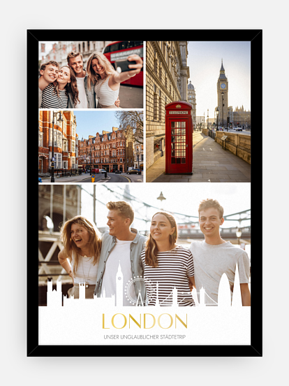 Poster London Collage