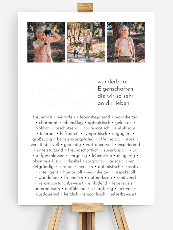60 Eigenschaften