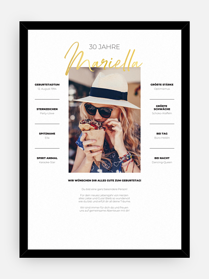 Poster Best Wishes 30