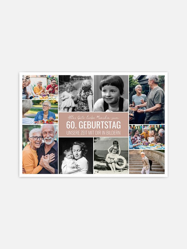 Collage zum Geburtstag