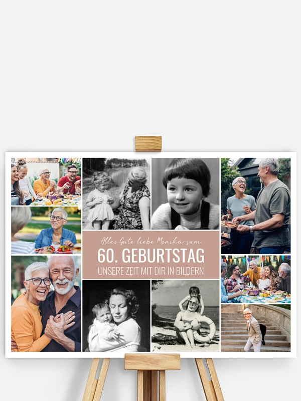 Collage zum Geburtstag