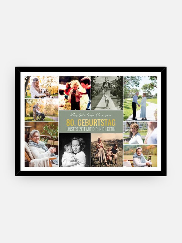 Collage zum Geburtstag