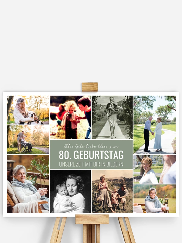 Collage zum Geburtstag