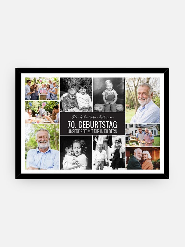 Collage zum Geburtstag